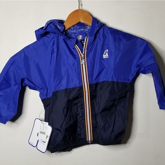 Crew Cuts jacket windbreaker rain coat hooded - Picture 1 of 4